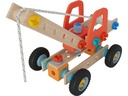 Eichhorn Bausteinmodell Kranwagen Buche