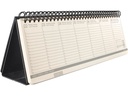 Sigel Tisch-Querkalender Conceptum 2027 30 x 14.3 cm, Schwarz