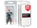 EvoRetro Clamshell PET Gehäuse 35er-Pack 3.75 Zoll Actionfiguren