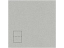 Rico Design Paper Poetry Essentials B6 Klappkarte Silber, 50 Stück
