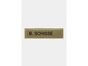 Swissmeme Namensschild-Patch Militär, Polyester, 10.0 x 2.5 cm
