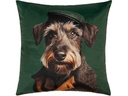 pad Kissenbezug Ruby Dark Green , ca. 45 x 45 cm