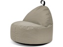Neogard AG Sitzsack Glow 85 x 85 cm, Hellgrau