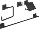 GROHE Start Cube Metall 4-teilig Mattschwarz