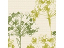 Duni Papierservietten Green Umbles 40 cm x 40 cm, 60 Stück