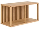 AC Design Wandregal Wellington Hellbraun, 67 x 31 x 35.5 cm