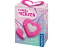 Kosmos Bastelset Funkel-Herzen 12 Ex., farblich sortiert