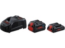 Bosch Professional Akku Starterset ProCore 18 V 4.0 Ah, 5.5 Ah, GAL 1880 CV