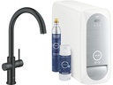 GROHE Küchenarmatur Blue Home C-Auslauf Samt Schwarz