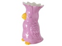Boltze Vase Pimpy 8.5 x 10 x 16 cm, Pink
