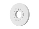 Hanwha Vision Montageplatte SBO-090GP Weiss 1 Stück
