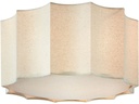 Markslöjd Deckenleuchte Olea 2-flammig 35 cm Beige