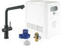 GROHE Küchenarmatur Blue Professional L-Auslauf Samt Schwarz