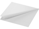 Duni Papierservietten Tissue 40 cm x 40 cm, 250 Stück, Weiss