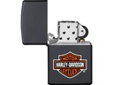 ZIPPO Harley Davidson Bar & Shield Schwarz