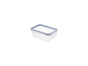 Rotho Set Frischhaltedosen CLIC & LOCK 8 tlg. 4 l, Transparent