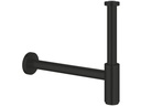 GROHE Siphon 1 1/4 Zoll Matt Schwarz mit Schubrosette