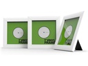 Glorious Vinyl Frame Set 7 Zoll, Kunststoff, Weiss, 3er-Pack