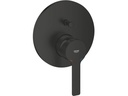 GROHE Lineare Wannenarmatur Schwarz