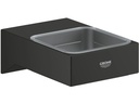 GROHE Selection Cube Zubehörhalter Wandmontage Metall Mattschwarz