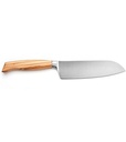 Wok Santokumesser Hellbraun