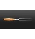 Wok Fleischgabel Silber