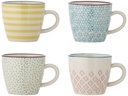 Bloomingville Kaffeetasse Patrizia, Steingut, 220 ml, assortiert, 1 Stk.