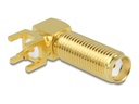 Delock SMA Buchse SMA Buchse (f) - SMA Buchse (f)