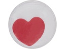 Glorex Wackelaugen Herz rot 35 mm Herz Kunststoff Weiss Rot 35 mm