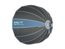 Nanlite Parabolische Softbox 120 cm (Rapid) 120 cm, Schwarz