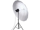 Nanlite Schirm flach flach, parabolisch, weiss, transparent, 180 cm