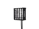 Nanlite Softbox, faltbar (PavoSlim) Faltbar, Quadratisch, Schwarz