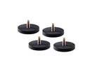 Nanlite Magnetische Base Adapter Magnetisch Schwarz