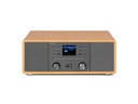 Audizio Avola-BMB DAB+/FM Radio mit BT u. CD, WLAN, bambus Braun
