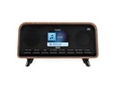 Audizio Desio-DWD Retro DAB+ Radio, Stereo, BT, darkwood Dunkelbraun