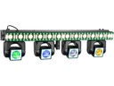 BeamZ ShowBar GO Edge LED-Bar mit 4 Moving Heads und Stroboskop