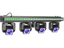 BeamZ ShowBar GO Vibe LED-Bar mit 4 Moving Heads