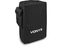 Vonyx SC10 Lautsprecherhülle 10 Zoll Nylon Schwarz mit Zubehörfach