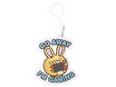 CRAFT Buddy Go Away I'm Gaming, Crystal Art Rucksack Anhänger