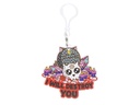 CRAFT Buddy I Will Destroy You, Crystal Art Rucksack Anhänger