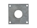 Esschert Design Schutzplatte Metall, 27 mm, Silber