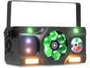 Fuzzix Lichteffekt Stellar 2 5-in-1 Bee-Eye Gobo Strobe Pattern