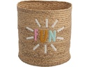 Zeller Present Aufbewahrungskorb FUN Braun ø 35 x 34 cm