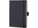 Sigel Wochenagenda Conceptum 2027 1W/2S, 10.8 x 15.1 cm, Schwarz
