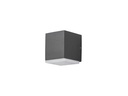Konstsmide Wandleuchte Monza High Power LED Down, anth. Lackiertes Alu