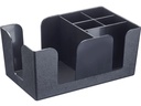 Westmark Bar Organizer mit 6 Fächer Schwarz