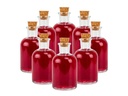 relaxdays Glasfläschchen 150 ml, 8 Stück