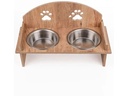 Paws & Whiskers Futterbar mit Näpfe Apvm12