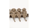 Kare Wandgarderobe Six Monkeys 59 x 19 cm
