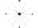 Kare Wanduhr Like Umbrella, Black